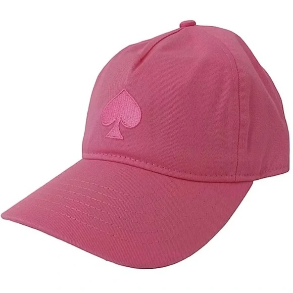 kate spade Accessories - 🆕Kate Spade Women's Strawberry Shake Pink Cotton Baseball Logo Cap::SUMMER::NWT